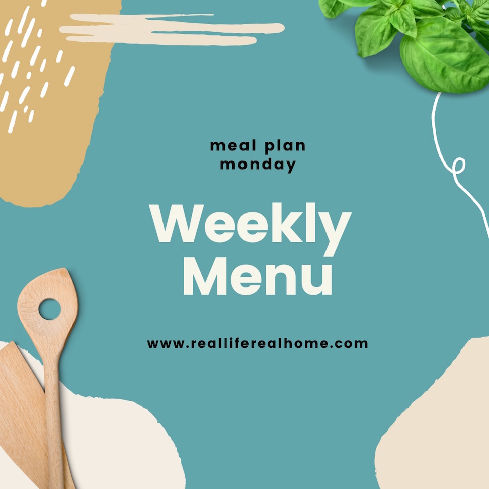 simple weekly meal plan